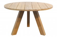 DINING TABLE ROUND NATURAL ACACIA WOOD - DINING TABLES